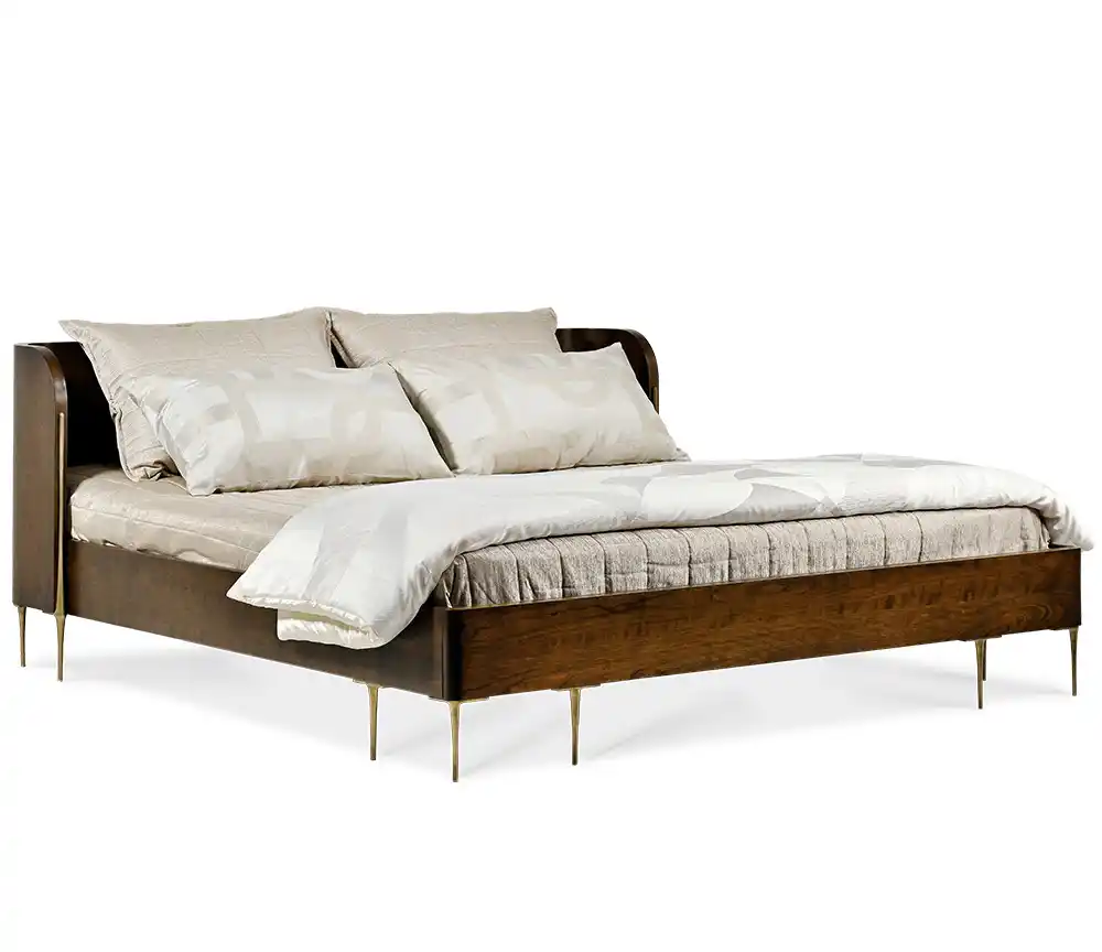 Contemporary bed designed for AbnerHenry by Calvin Mai