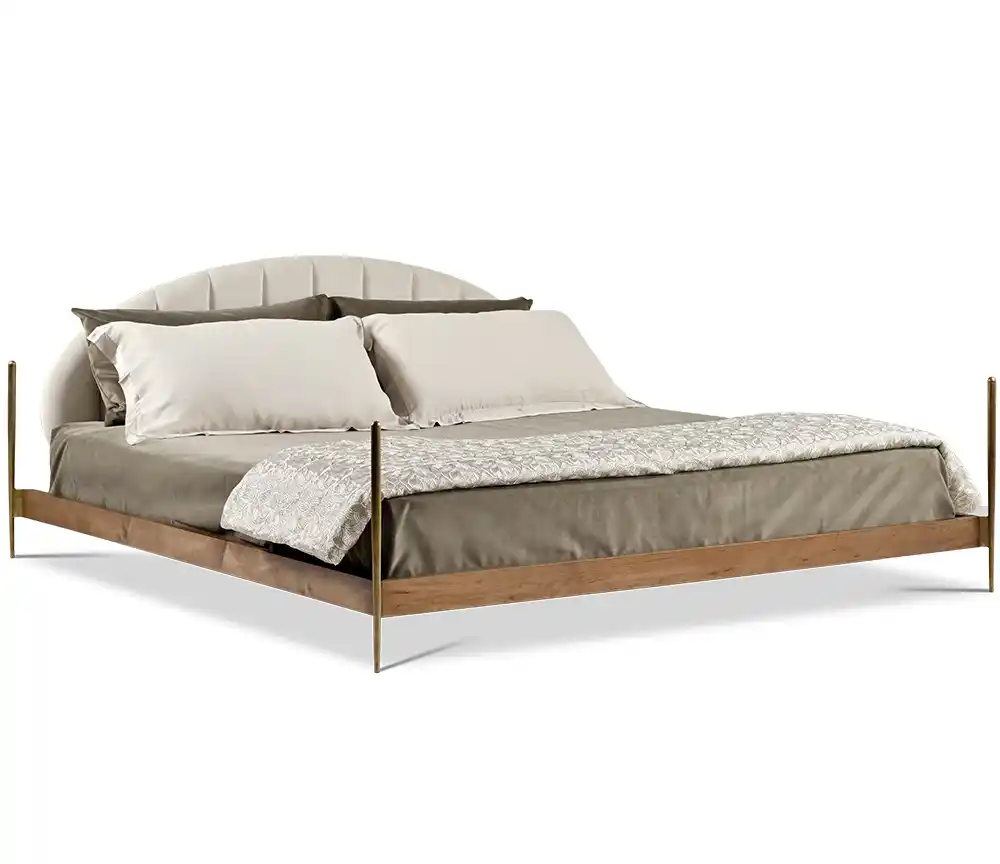 Clamshell inspired bed designed for AbnerHenry by Calvin Mai