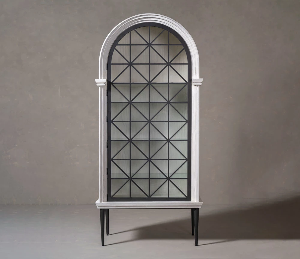 MET Facade inspired Window Cabinet designed for MET x AbnerHenry by Calvin Mai