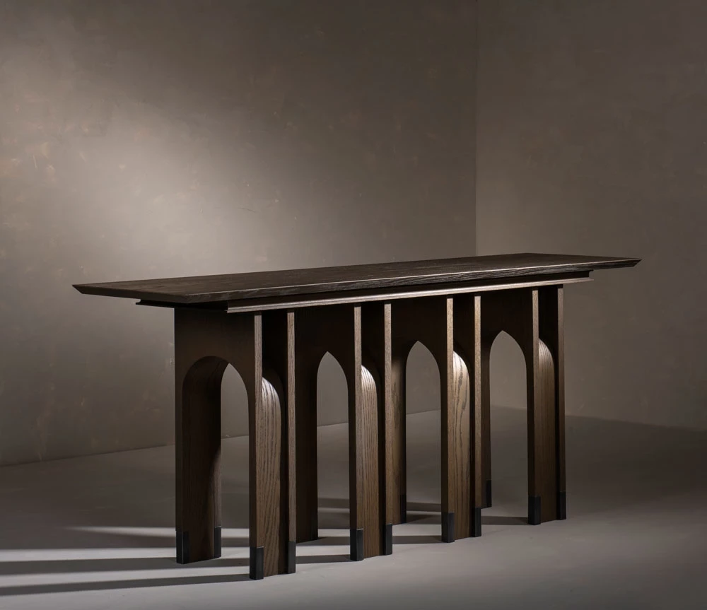 MET Pavilion inspired Console Table designed for MET x AbnerHenry by Calvin Mai